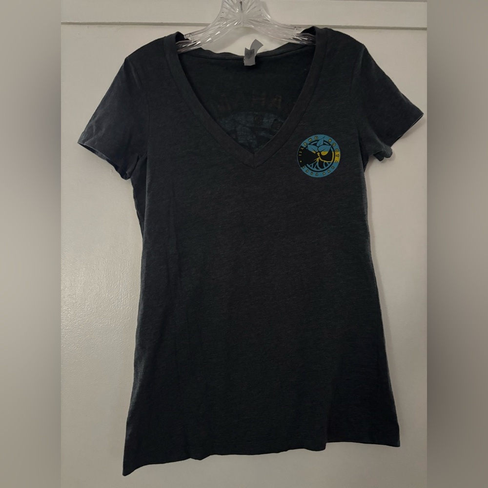 Bahama Relief Island Root Kava Bar Women's V-Neck Graphic Tee
